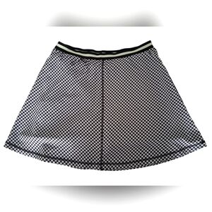 Talbots/ Stylish Black and White Checkered Skort/ Size US M
